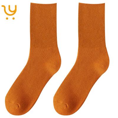 China Anti-Foul Factory Stain Wholesale Women's Slipper Socks Warm Fuzzy Fleece Lined Indoor Non-Slip Floor Socks for sale