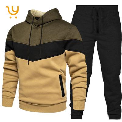 China Wholesale Overseas Simple Custom Made Anti-Static Tracksuit Clothing Manufacturers Men Sweatsuit Set for sale