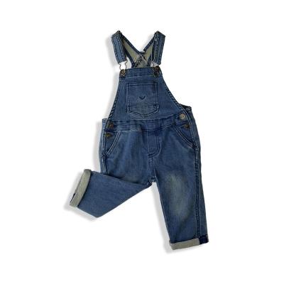 China Comfort denim jumpsuits spring overalls OEM Korean thin casual children's suspenders autumn and summer children's big for sale