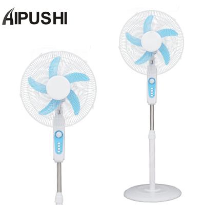 China Factory Price DC Motor Electric Fan 12V/220V ACDC Solar Battery/Electric Fan/DC Stand Solar Power with Solar Power DC Fan 12v LED Light à venda