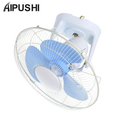 China Hotel China factory selling 16inch 18inch ac dc 12v 24v 36v mounted ceiling dc solar rechargeable orbit fan with remote control for sale