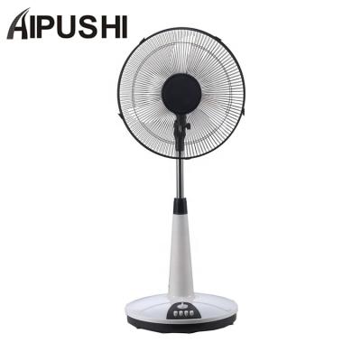 China SOLAR / DC ELECTRIC / BATTERY wholesale cheap price 12v 16inch solar powered high speed dc stand fan floor led lamp fan for sale