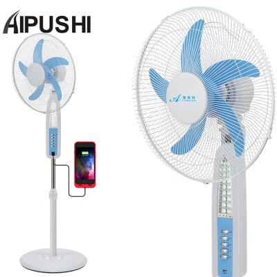 China Solar / DC /Electric / Solar New Product 12 Volt Lithium Battery 5V USB Solar Rechargeable DC Fan For Africa Bangedesh for sale