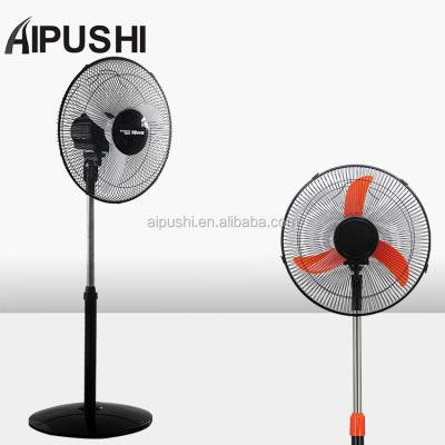 China SOLAR/ELECTRCI/2019 DC 12v BATTERY High Speed ​​Brushless Solar Home Appliance DC Fan Motor Stand Fan For India for sale