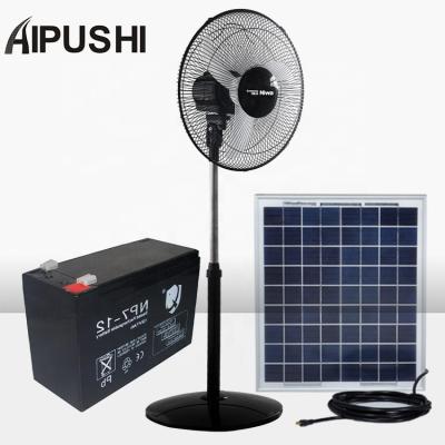 China Solar/Electric/DC/Pot 12V Electric Rechargeable Brushless Solar Rechargeable Battery Holder With Shenzhen Pedestal Motor Power 16 Inch Battery AC DC Fan Air Fans for sale