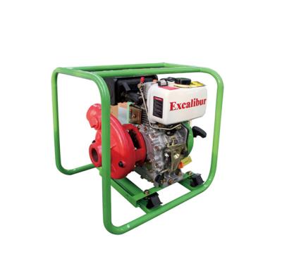 China 10HP Sewage Irrigation Diesel Water Pump Agricultural High Pressure Water Pump for sale