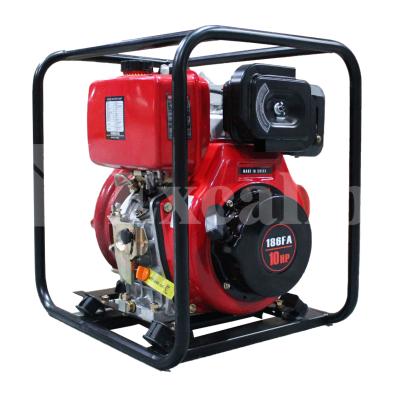 China Hot Selling 2021 Automotive Industry 6hp Diesel Portable Manual Water Pump Start Electronic Start for sale