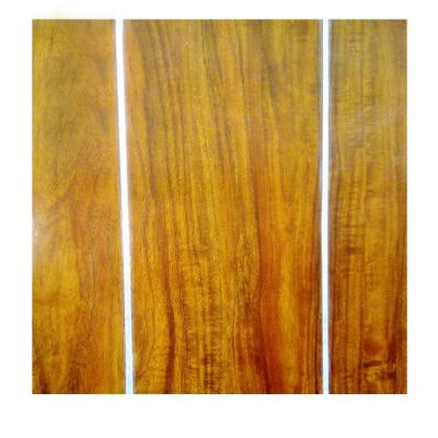 China Green/Brown HDF plastic PVC flooring pvc flooring piso de vinilico luxury vinyl plank PACO Click Lvt plastic oak rum cooler color for sale