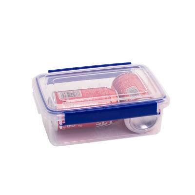 China Heatable Eco friendly reusable plastic food storage containers with lids for sale