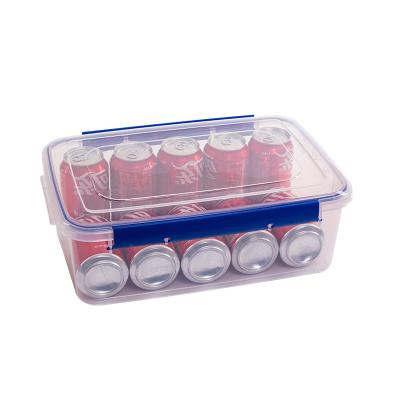 China Eco Kitchen Transparent Food Grade Small Pantry  Storage Bins Price Airtight Food Storage Containers With Lids 8819 for sale