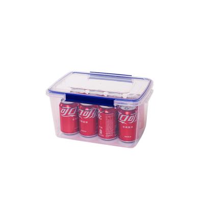 China High Quality Food Grade Multiple Sizes Lunch Box Transparent Storage Plastic Food Containers With Lid 8821 for sale