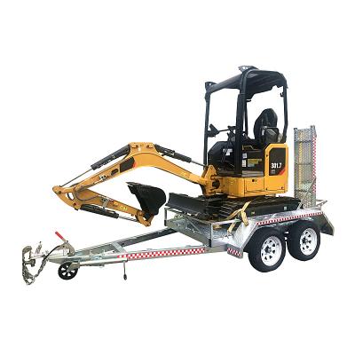 China Car trailer digger trailers for sale for sale