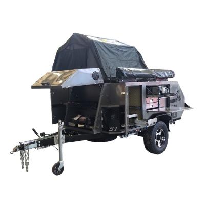 China Travel Mountain Normal High Quality Short Camper Trailer for sale