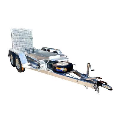 China Car Trailer Car Factory Trailer Using To Carry Mini Small Excavator Digger Trailers for sale