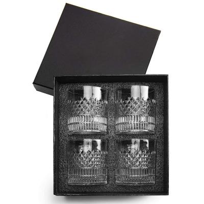 China Traditional Glass Bar Beer Wine Glass High-Grade Crystal Household Whiskey Gift Box for sale