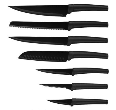 China 7Pcs Stainless Steel Kitchen Knife Set Chef's Knife Set For High Quality Multifunctional Viable Kitchen for sale