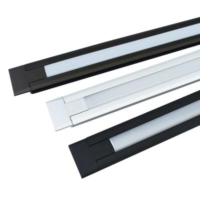 China Modern 12VDC wiring aluminum profile recessed in cabinet led light under counter light recessed in slim linear led light for sale