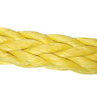 China Mooring Rope 12 Strand UHMWPE With 200m Polyester Covered Offshore Rope for sale