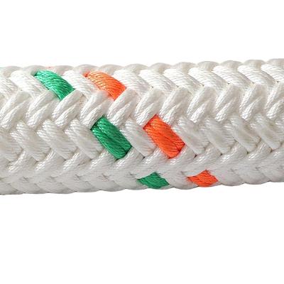 China Double Braided Polyamide Rope 20mm-50mm Fishing For Sale Marine Mooring Rope for sale