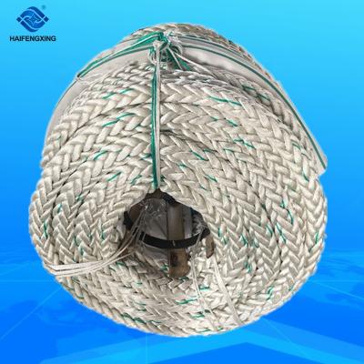 China Mooring Rope 8 Strand Braided 100% Polyamide Rope For Marine for sale