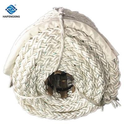 China High Tensile Polypropylene 8-Strand High Tensile Multifilament Braided Mooring Rope for sale