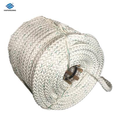 China Mooring Rope 12 Strand PP PE/PES/POLYSTEEL And Polyester Blended Mooring Rope for sale