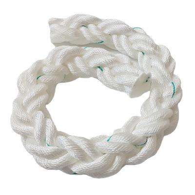 China Polypropylene 52mm 8 Strand Polypropylene PP Multifilament Marine Rope for sale