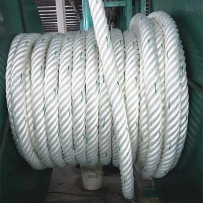 China Mooring Rope 3.5 In 6 Strand Nylon Rope Mooring Line for sale