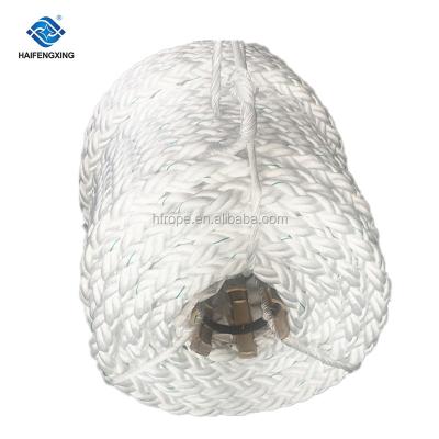 China Mooring Rope 3 Inch 76mm 8 Strand Polypropylene Rope Danline Boats Mooring Rope for sale