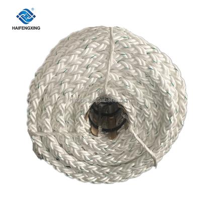 China Mooring Rope Floating On Water 42mm Polypropylene Rope 8 Strands Mooring Boat Rope for sale