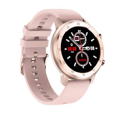 China 2020 Touch Screen DT89 Round Ladies Smart Watch IP68 Female Menstrual Monitoring Fitness Fitness For Women for sale