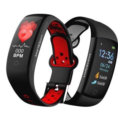 China GPS Navigation Q6S Smart Bracelet Blood Pressure Heart Rate Monitor Smartband Wristband Waterproof Sports Fitness Tracker for sale