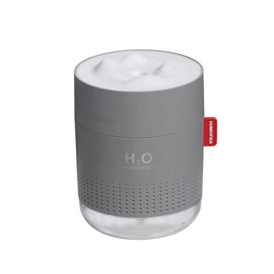 China HOT SELLING 500ml Portable Air Cooler Mini Mountain Snow Humidifier Small Car Desktop USB Humidifier for sale