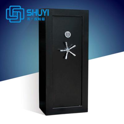 China Heavy duty steel high quality large ammo safe box / gun safe box for guns and ammunition for sale