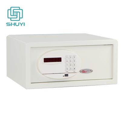 China Hotel Room Safe Box Heavy Duty Steel Customized Smart Safe for sale