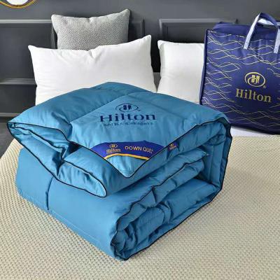 China Sustainable High Quality Down Duvet Premium Goose Duck Down Feather Quilt 100% Duvet Cotton All Seasons Soft Duvet for sale