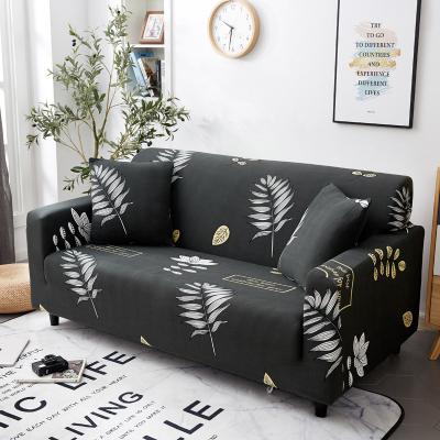 China Elastic Breathable Comfort Promotional High Quality Modern Spandex I Shape Sectional Sofa Cover 3 Seats Stretch Sofa Cover for sale