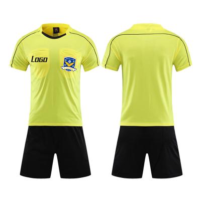 China Direct Quick Dry Empty Referee Custom Football Jersey Sets Factory Soccer Uniforms For Clubs for sale