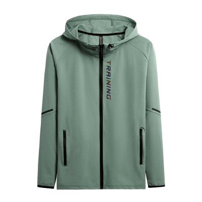 China Wholesale Cheap Sports Tracksuits Full Zipper Green Jacket Breathable Hoodies for sale