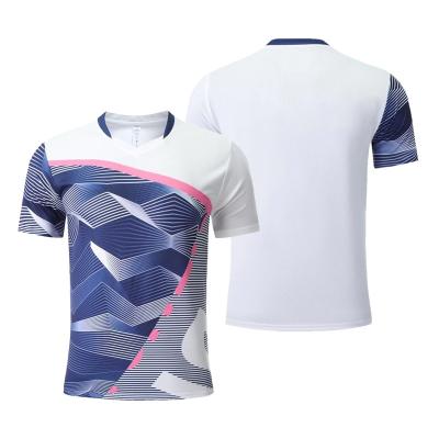 China Quick-drying breathable comfortable factory direct high quality badminton t-shirts for sale