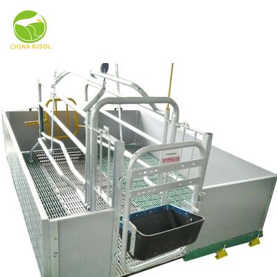 China Durable Hot Galvanized Hog Fence Crates Equipment Farrowing Crates for sale