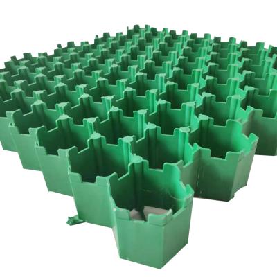 China Modern Grass Planting Grid For Car Parking Lot Grass Protection Plastic Honeycomb Grass Planting Grid for sale