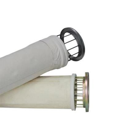 Chine traitement des sachets filtre PTFE de 550gsm Ryton PPS pour le filtre de gaz de chaudière mis le feu par charbon à vendre