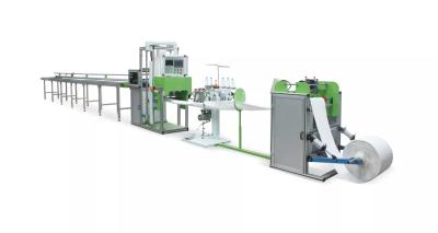 China Filter Bag Tube Automatic Sewing Production Line 6 - 10 M/Min HU-700 Te koop