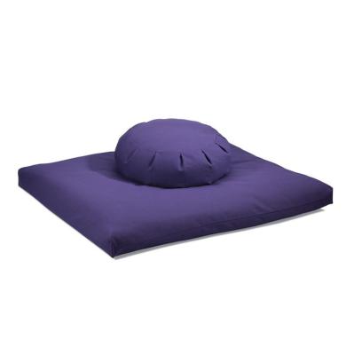 China Custom Wholesale Anti-Decubitus square Buti zabuton zafu yoga meditation cushion set for sale