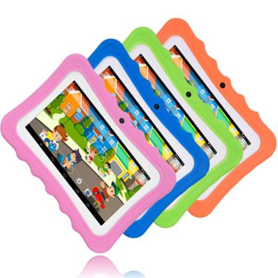 China Kids 7inch Tablet PC Android 6.0 Quad IPS 1024x600 Allwinner A33 Korea 1GB RAM 8GB ROM For Game Learning Tablet PC for sale