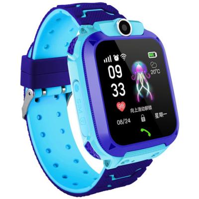 China Waterproof Baby 2G SIM Card Clock Call Tracker Gift Kids Smart Watch SOS Phone Smartwatch Rental Call IP67 For IOS Android Q12 for sale