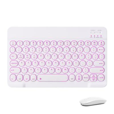 China Wireless Keyboard Mouse Combos For PC Smart Box Macbook TV Teclado RGB Keyboard Desktop IOS Windows Android for sale