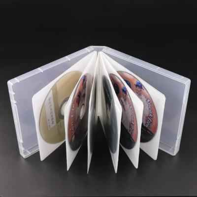 China WEISHENG Hot Sale Recyclable CD DVD Cardboard Cardboard CD Printing Paper CD Sleeves For 12 Discs for sale