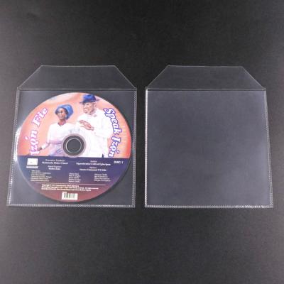 China Protective Wholesale CD SUNSHING Outer And Inner Record Sleeve Wraps Clear Cover Durable CD Plastic Sleeve for sale